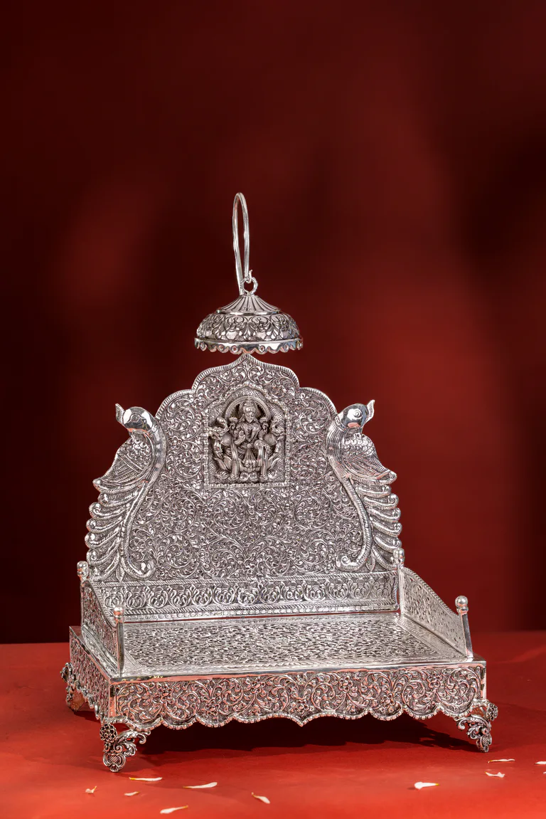 Sacred silver artefact by Katiayini