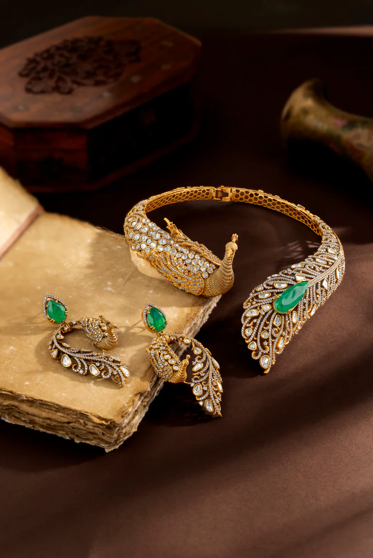 Katiayini silver jewellery styled for an occasion